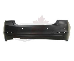 Bumper Rear Bmw 3 Series Sedan 2012-2015 Primed With Sensor Without Moulding (Gas) (F30 328I) Capa , BM1100257C