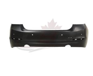 Bumper Rear Bmw 3 Series Sedan 2012-2015 Primed With Sensor Without Moulding (Gas) (F30 335I) , BM1100258