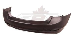 Bumper Rear Bmw 3 Series Sedan 2012-2015 Primed Without Sensor Without Moulding (Gas) (F30 328I) Capa , BM1100269C