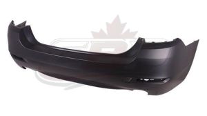 Bumper Rear Bmw 5 Series 2014-2016 Primed 535 Sedan Without M Pkg/Modern Line/Sensor Hole , BM1100327