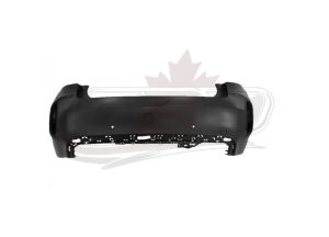 Bumper Rear Bmw X6 2015-2019 Primed Ptm With 4 Sensor, Bm1100351
