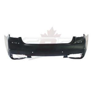 Bumper Rear Bmw 7 Series 2016-2019 Primed With M Pkg/4 Sensor Hole Sedan , BM1100356