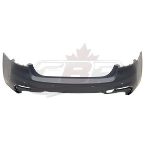 Bumper Rear Bmw 5 Series 2017-2019 Primed With Park Distance/Park Assist/M-Pkg , BM1100370