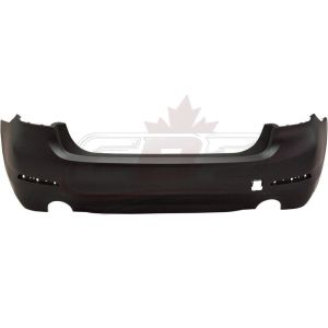 Bumper Rear Bmw 5 Series 2017-2019 Primed Without Park Assist/Trim Lines(For 530 Series Without M-Pkg) , BM1100372