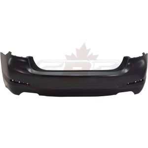 Bumper Rear Bmw 5 Series 2017-2019 Primed Without Park Assist With Trim Lines (For 540 Series Without M-Pkg) , BM1100381