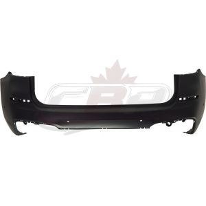 Bumper Rear Bmw X3 2018-2021 Primed Ptm With 4 Park Assist Sensor, Bm1100423