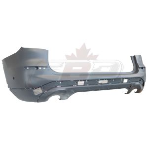Bumper Rear Bmw X3 2018-2021 With Tow Hook/Park Assist Sensor/Trailer Hitch Without M-Pkg, Bm1100429