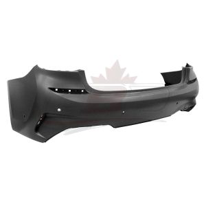 Bumper Rear Bmw 330I 2019-2021 Primed With Park Assist/Park Distance/M-Pkg , BM1100435