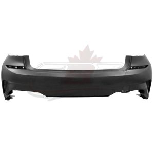 Bumper Rear Bmw 330E 2021-2022 Primed Without Park Assist/Park Distance With M-Pkg Capa, Bm1100436C