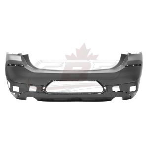2018-2023 Bmw X2 Bumper Rear Primed Ptm Without Reverse , BM1100448