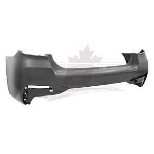 Bumper Rear Bmw 5 Series 2021-2023 Primed Ptm With Park Assist Without Park Distance Sensor, Bm1100453