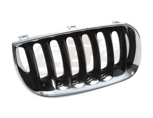 Grille Passenger Side Bmw X3 2004-2006 Chrome.Black , BM1200169