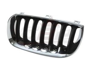 Grille Driver Side Bmw X3 2005-2006 Chrome.Black , BM1200170