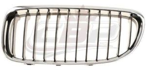 Grille Driver Side Bmw 3 Series Wagon 2010-2012 Chrome/Black , BM1200192