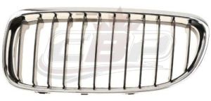 Grille Driver Bmw 3 Series Sedan 2009-2011 Side Chrome/Black