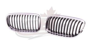 Grille Driver Side Bmw 3 Series Sedan 2009-2011 Chrome , BM1200194