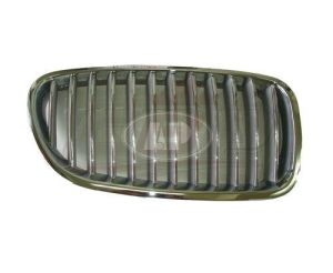 Grille Passenger Side Bmw 5 Series 2011-2013 Chrome/Silver , BM1200199