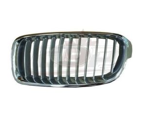Grille Driver Side Bmw 3 Series Wagon 2014-2018 Chrome/Silver , BM1200240