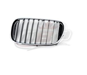 Grille Driver Side Bmw 7 Series 2016-2019 Chrome Without Night Vision With M-Pkg , BM1200294