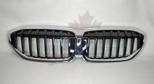 Grille Bmw M340I 2020-2021 Gloss Black With M-Sport Pkg , BM1200310