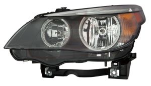 Head Lamp Driver Side Bmw 5 Series 2004-2007 Halogen High Quality , BM2502134