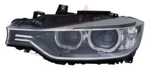 Head Lamp Driver Side Bmw 3 Series Sedan 2012-2015 Xenon Without Adaptive Lamps High Quality , BM2502181