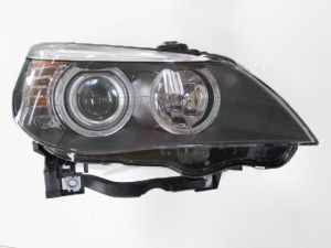 Head Lamp Passenger Side Bmw 5 Series 2008-2010 Halogen High Quality , BM2503142