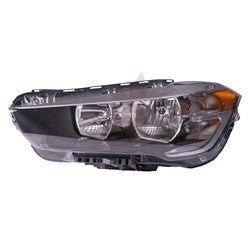 Head Lamp Driver Side Bmw X1 2015-2019 Halogen Lens/Housing Capa, Bm2518173C