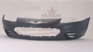 Bumper Front Chrysler Sebring Convertible 2001-2003 Primed Without Fog Hole , CH1000318