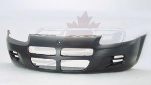 Bumper Front Dodge Stratus Sedan 2001-2003 Primed Without Fog Lamp , CH1000324