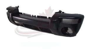 Bumper Front Jeep Liberty 2002-2004 Primed-Black Renegade Model With Hole For Center Applique Capa , CH1000335C