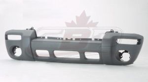 Bumper Front Jeep Liberty 2002-2004 Textured-Gray Ltd/Sport 02-04 , CH1000367