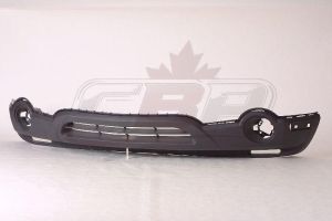 Bumper Lower Front Chrysler Pacifica 2004-2006 Matte-Gray Textured With Fog Lamp Hole Capa , CH1000382C