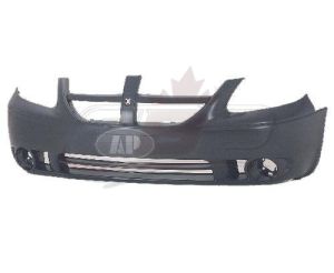 Bumper Front Dodge Caravan 2005-2007 Primed With Fog Lamp Hole , CH1000430