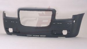 Bumper Front Chrysler 300 2005-2010 Primed 3.5L With Fog Lamp Hole Touring/Ltd Model , CH1000440