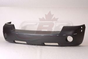 Bumper Front Dodge Dakota 2005-2007 Primed With Fog Lamp Hole With Moulding Hole , CH1000443