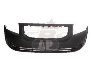 Bumper Front Dodge Caliber 2007-2012 Primed Without Fog Lamp Hole Exclude Srt Capa , CH1000871C