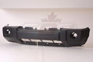 Bumper Front Jeep Commander 2006-2010 Primed With Chrome Insert Ltd/Overl/Models Capa , CH1000874C