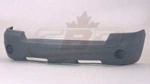 Bumper Front Dodge Dakota 2005-2007 Textured Gray Without Fog Without Moulding Capa , CH1000895C