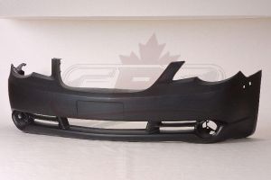 Bumper Front Chrysler Sebring Sedan 2007-2010 Primed With Fog Lamp Hole , CH1000896