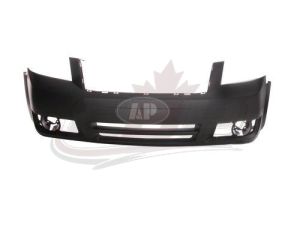 Bumper Front Dodge Caravan 2008-2010 Primed (Sxt Model) Without Built-In Grille Capa , CH1000931C