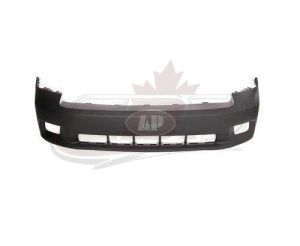 Bumper Front Dodge Ram 1500 2011-2012 Primed Black With Sport Model With Fog Lamp Hole , CH1000973