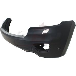 Bumper Front Jeep Grand Cherokee 2011-2013 Primed With Sensor With Washer With Fog Lamp Hole , CH1000980