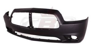 Bumper Front Dodge Charger 2011-2014 With Adaptive Speed Control Primed , CH1000993