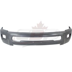 Bumper Face Bar Front Dodge Ram 3500 2010 Painted Gray With Fog Lamp Hole , CH1002393