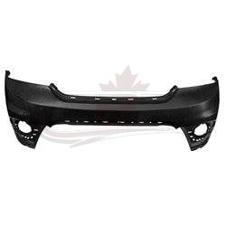 Bumper Upper Front Dodge Journey 2014-2020 Primed Without Washer Crossroad Model Capa , CH1014119C