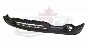 Bumper Lower Front Chrysler Pacifica 2004-2006 Textured Dark Gray With Fog Lamp Hole Capa , CH1015100C