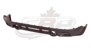 Bumper Lower Front Jeep Patriot 2011-2017 Textured Gray Without Tow Hook Hole Without Mldg Hole , CH1015111