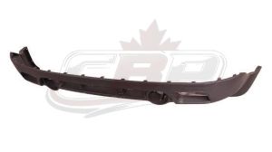 Bumper Lower Front Jeep Patriot 2011-2017 Textured Gray With Tow Hook Hole With Moulding Hole , CH1015112