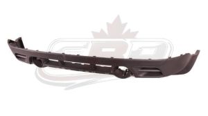 Bumper Lower Front Jeep Patriot 2011-2017 Textured Gray Without Tow Hook Hole With Moulding Hole Capa , CH1015113C